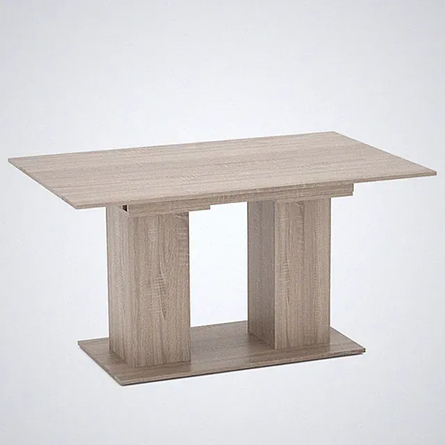 Esstisch Vicco Dix 90 x 140 cm