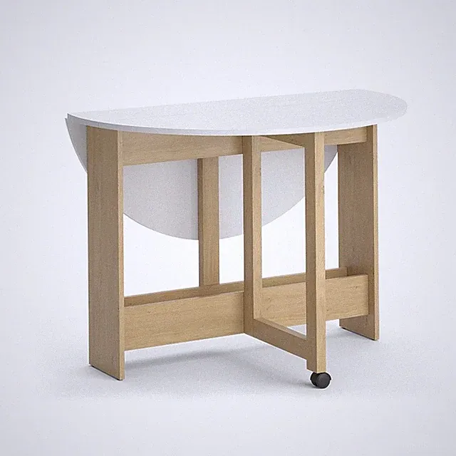 Esstisch Vicco Rondo 100 x 100 cm ausklappbar