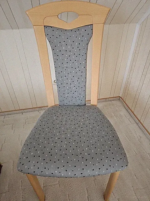 Esszimmerstuhl - Creme, 4 Stck