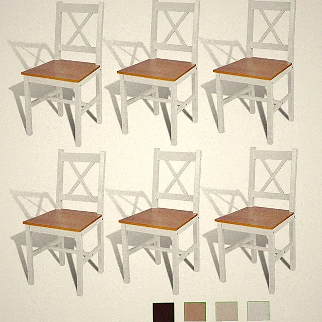 Esszimmerstuhl Küchenstuhl Massivholz Esszimmer Stuhl Landhaus Landhausstil Set