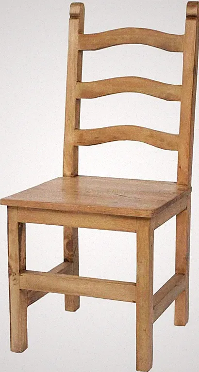 Esszimmerstuhl Mexico Möbel 45x100x48 cm Landhausstil Massivholz Pinie Honig