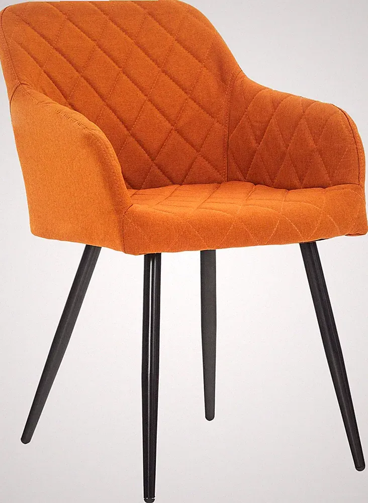 Esszimmerstuhl Shila Stoff orange