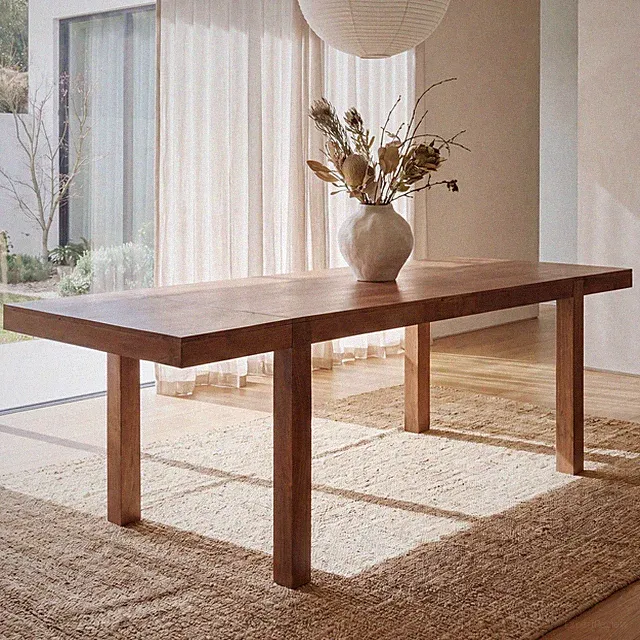 Esszimmertisch Erweiterbar 160 - 240cm Holz Massiv Esstisch Küchentisch Handmade