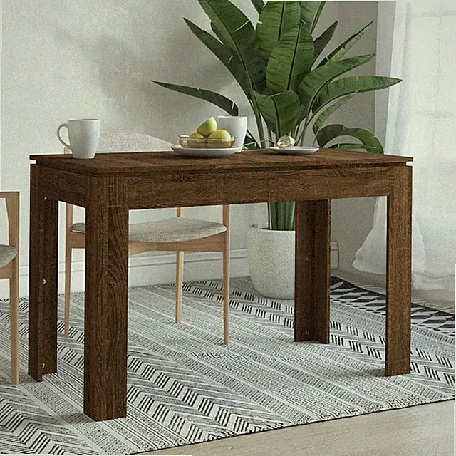 Estisch 120cm Holzwerkstoff Küchentisch Esszimmertisch mehrere Auswahl vidaXL