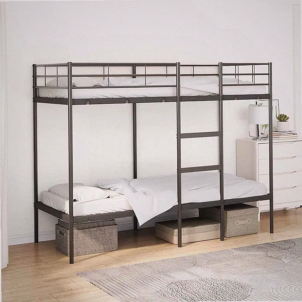 Etagenbett Singlebett Gästebett Bettrahmen Doppelbett Bett ohne Matratze Stahl