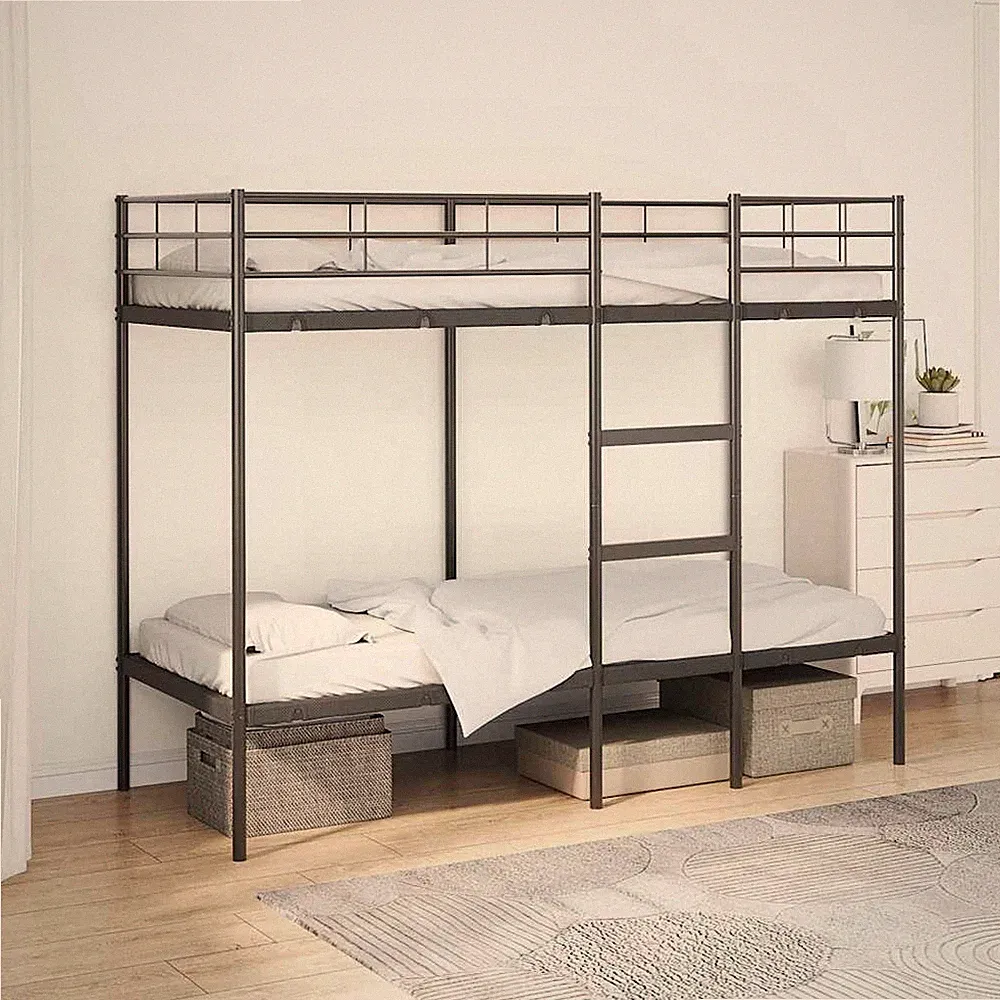 Etagenbett Singlebett Gästebett Bettrahmen Doppelbett Bett ohne Matratze Stahl