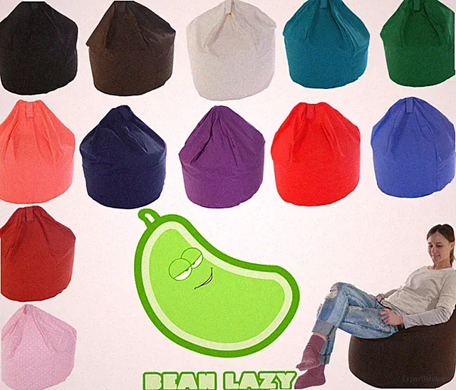 Extra großer Sitzsack / Erwachsenengröße mit Bohnen von Bean Lazy