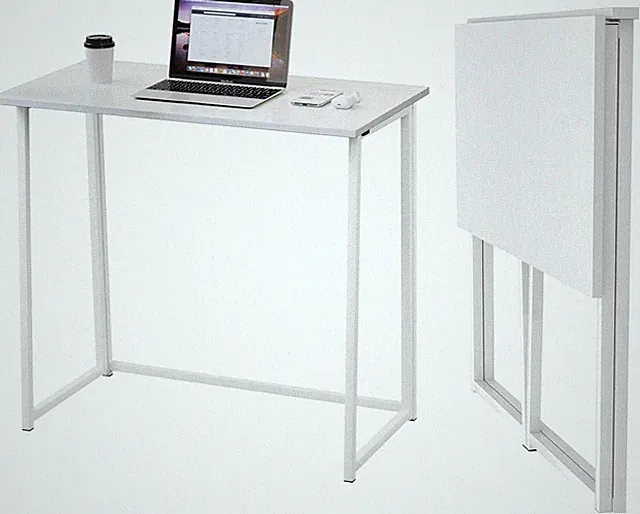 Faltbar Tisch Schreibtisch 80x45x74cm Computertisch für Homeoffice Arbeitszimmer