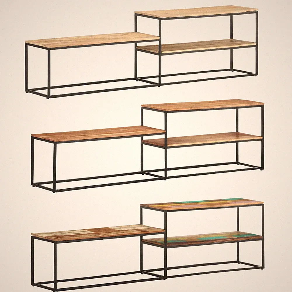 Fernsehtisch TV-Möbel Schrank Unterschrank Lowboard Fernsehschrank 180x30x50 cm