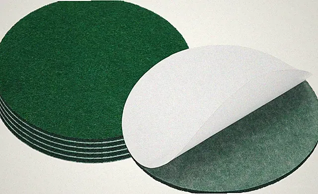 Filzgleiter Selbstklebend 4.5 Zoll Durchmesser, 6 Stück Filzgleiter für Stühle M