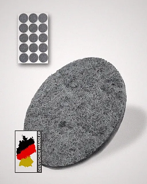 Filzgleiter selbstklebend rund, eckig Möbelgleiter zum kleben Stuhlgleiter Filz