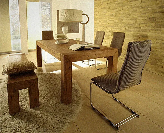FLORENZ Esszimmertisch 180x90 Tisch Esstisch Holztisch Küchentisch Massivholz