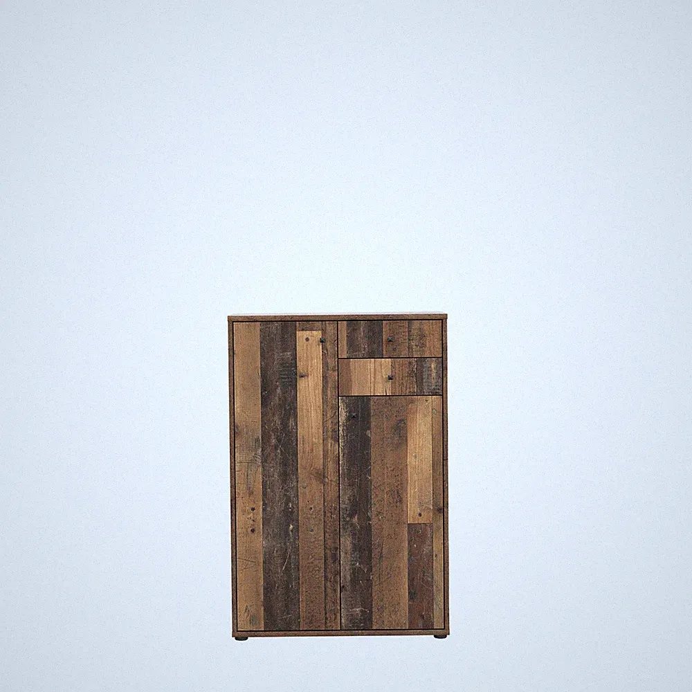 Forte Tempra 2 T2KK20 – Kommode Old Wood Vintage, 73,7 x 111,1 cm