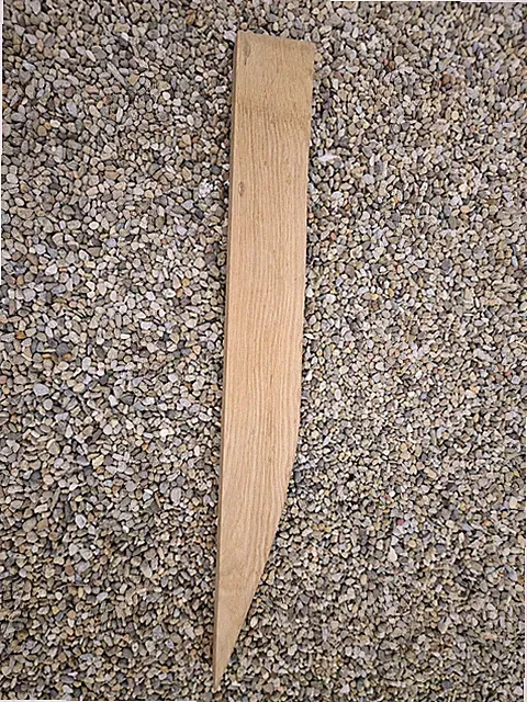 Französische Eiche Landhausdiele gehobelt rundum Hartholzplatte 735 x 90 x 40 mm PAR