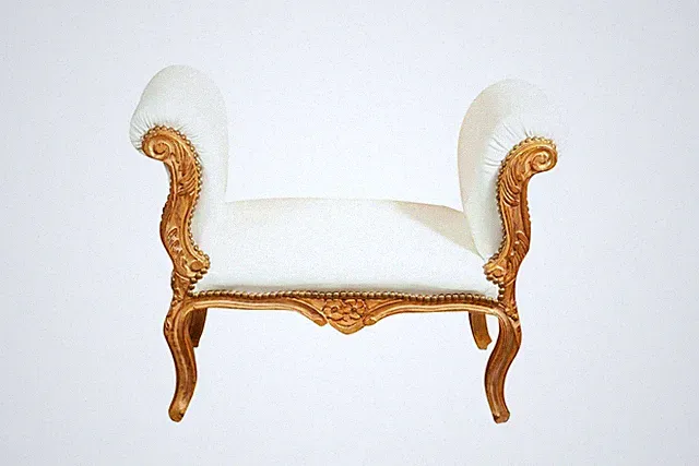 Französischer Stil Luigi XVI Hocker Aus Massivem Buchenholz XVI Barock