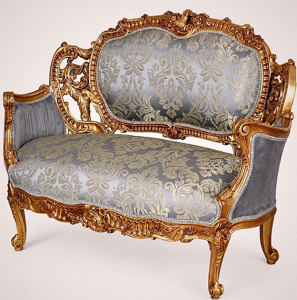 Französisches Sofa Antik – Rokoko Sofa Marie Antoinette