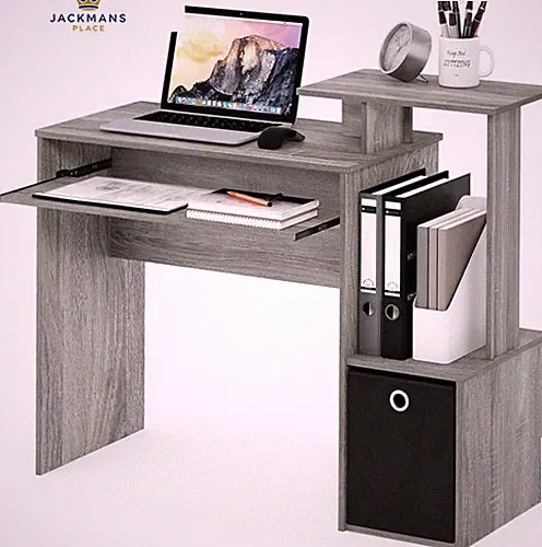 Furinno Econ Mehrzweck Home Office Computer Schreibtisch, Grau