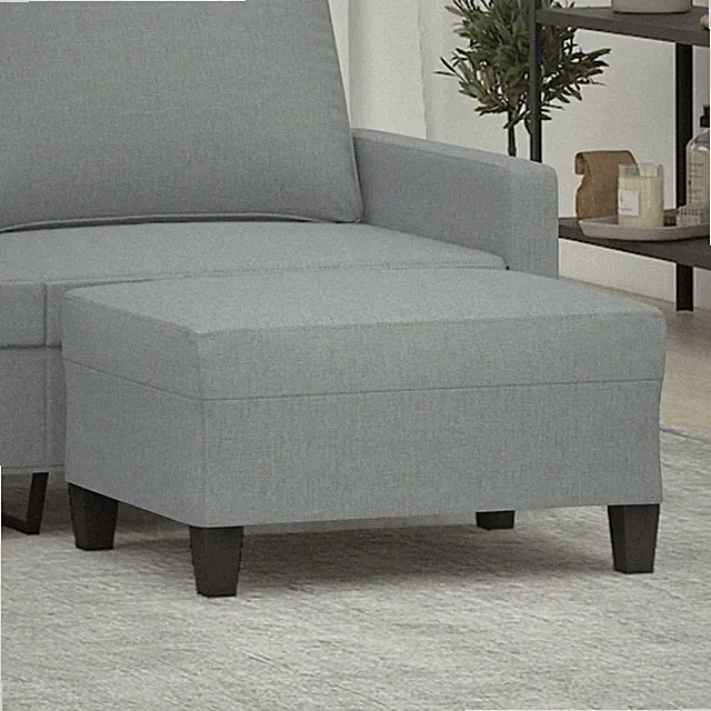 Fußhocker Sitzhocker Sitzbank Hocker Polsterhocker Fußschemel Stoff vidaXL
