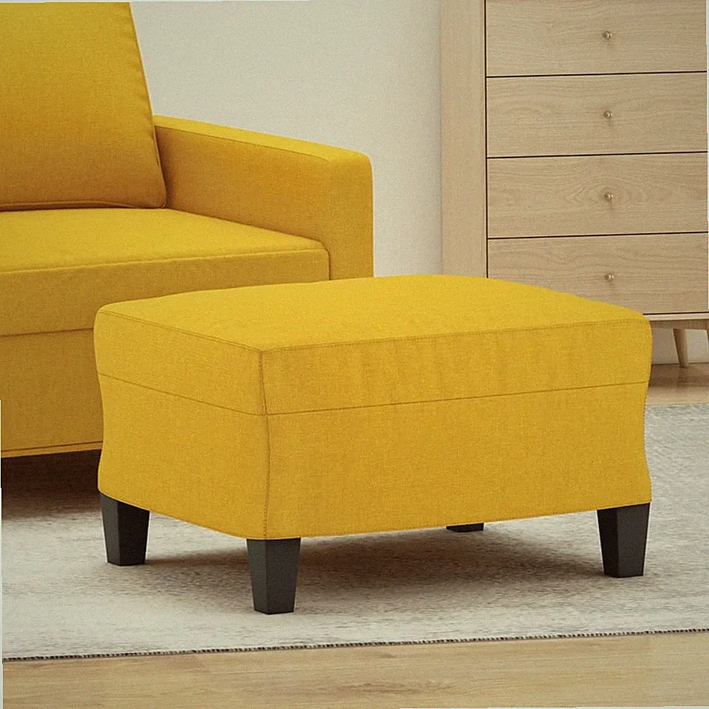 Fußhocker Sitzhocker Sitzbank Stoff Polsterhocker Hocker für Wohnzimmer Fußbank