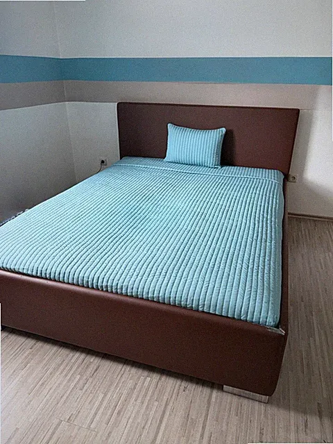 Gästebett 160x200 mit hochwertigen Matratzen 80x200 + Lattenrost