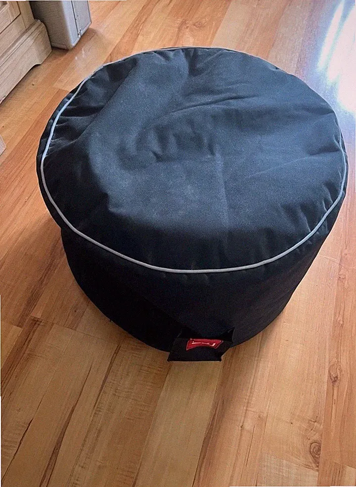 Gamewarez Sitzsack-Hocker 50x30cm mit EPS-Perlen Füllung