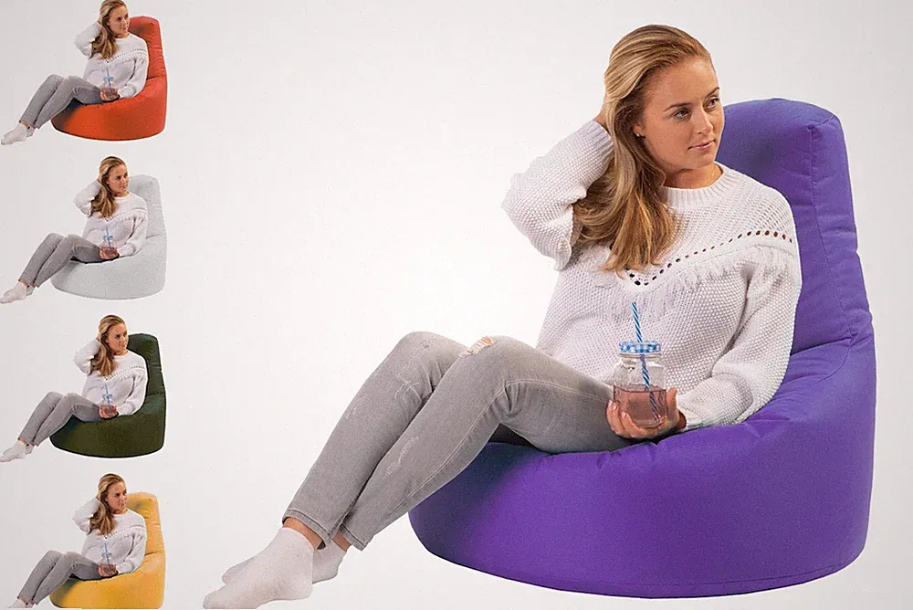 Gaming Sitzsack XXL mit Styropor Füllung Sessel Sitzkissen Outdoor & Indoor