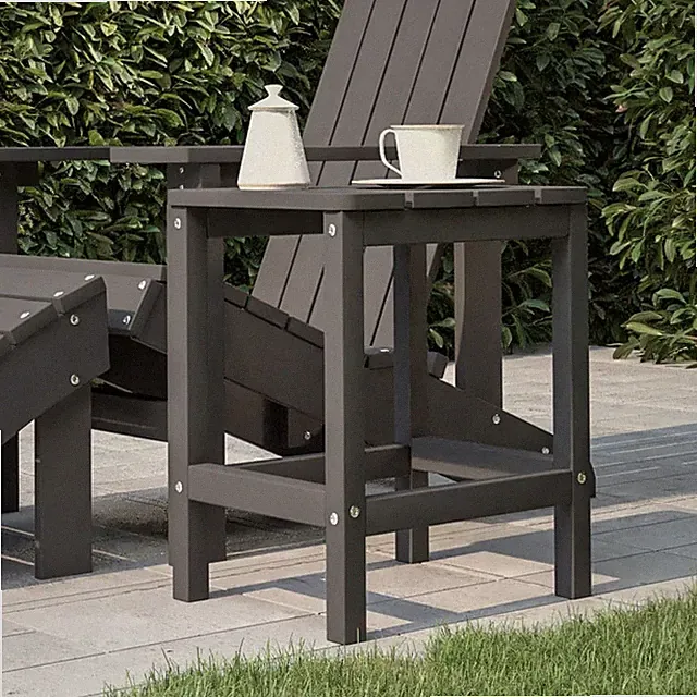 Garten Adirondack Tisch 38x38x46cm HDPE Balkontisch mehrere Auswahl vidaXL