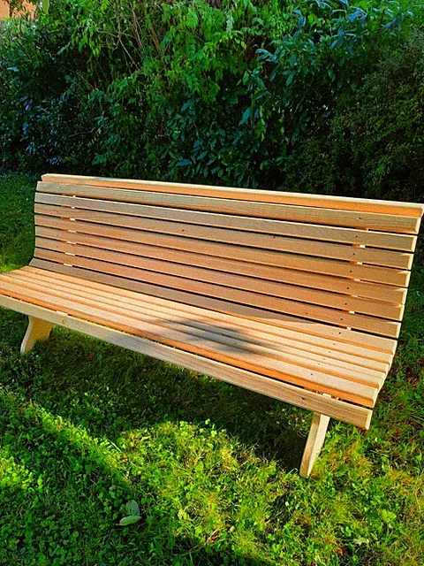 Gartenbank Holzbank Hausbank 1,60m