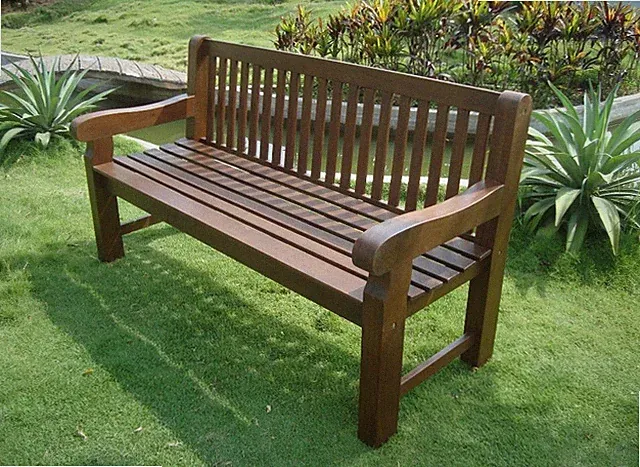 Gartenbank Parkbank Holzbank stabil Gartenmöbel Bank BRISTOL Kolonialstil
