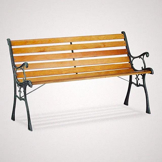 Gartenbank Terrassenbank Balkonbank 2-Sitzer Bank 220 kg 14,2 kg Sitzbank