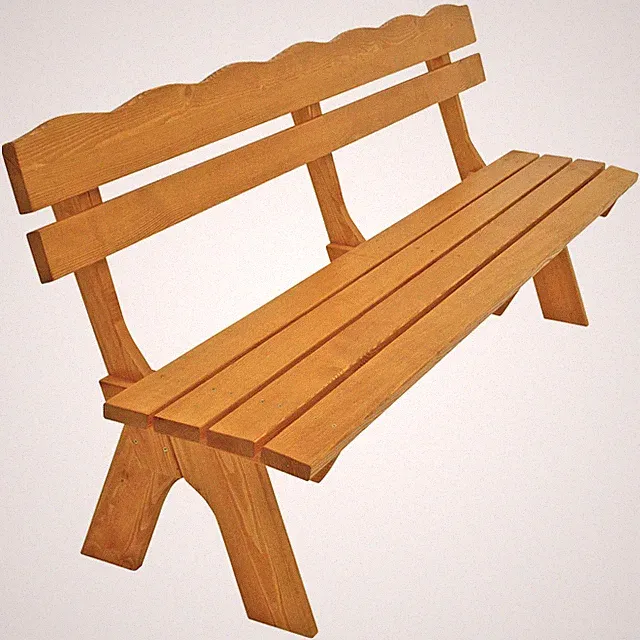 Gartenbank XXL Holzbank Gartenmöbel Bank FREITAL 4-sitzer 200cm Massivholz