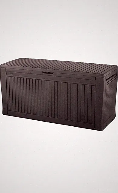 GARTENBOX 270L AUFBEWAHRUNGSBOX SITZBANK WETTERFEST