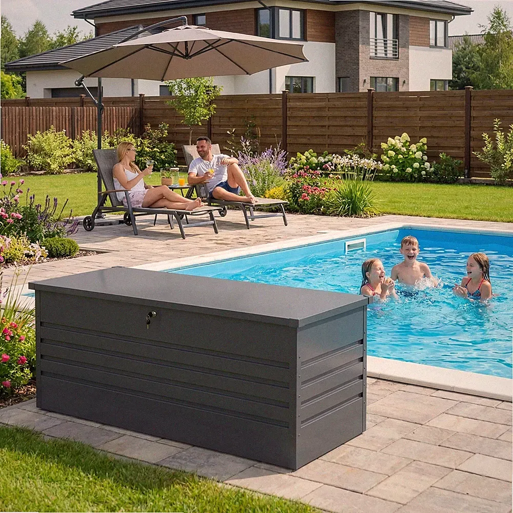 Gartenbox - Kissenbox - Auflagenbox wasserdicht - Gartenmöbel - Balkonmöbel