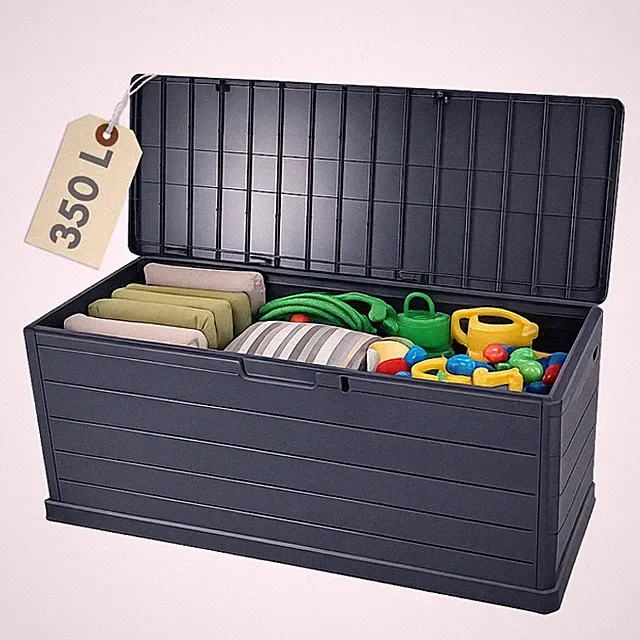 Gartenbox Wetterfest Outdoor Kissen Garten Auflagen Box Kiste Wasserdicht 350 L