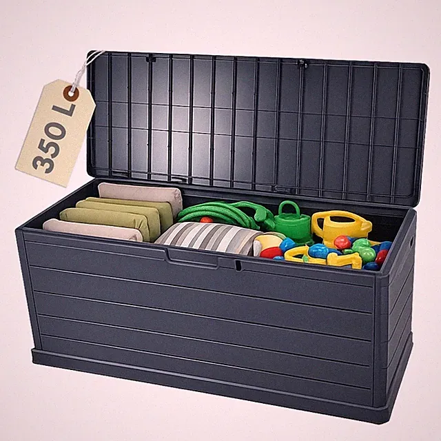 Gartenbox Wetterfest Outdoor Kissen Garten Auflagen Box Kiste Wasserdicht 350 L
