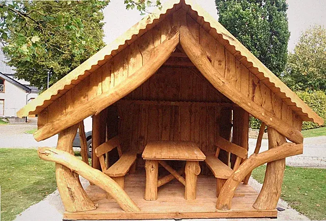 Gartenlaube - Gartenhütte - Gartenpavillon, inkl. Montage und Aufbau vor Ort