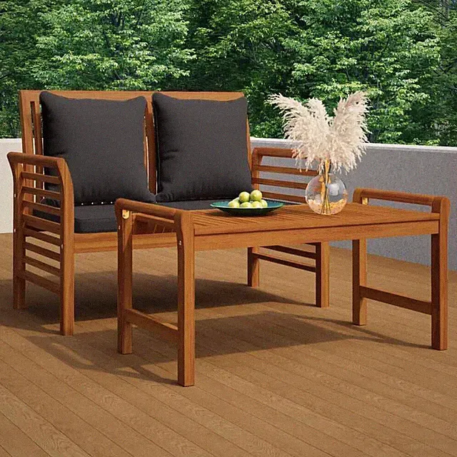 Gartenmöbel 2-tlg. Massivholz Lounge Gartenbank Tisch mehrere Auswahl vidaXL
