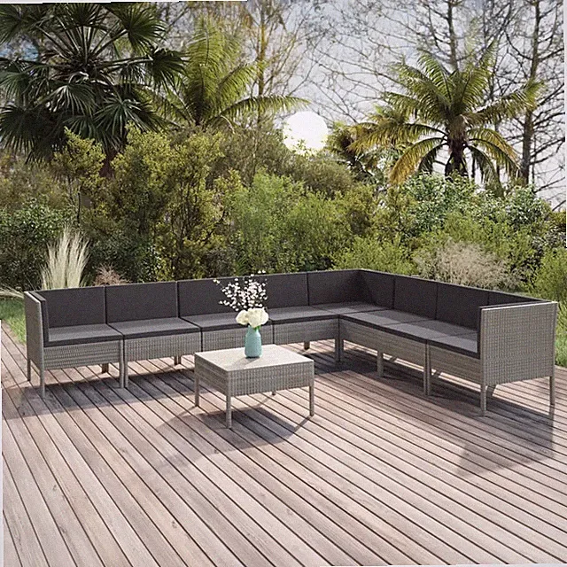Gartenmöbel Auflagen Poly Rattan Sofa Lounge Sitzgruppe mehrere Auswahl vidaXL