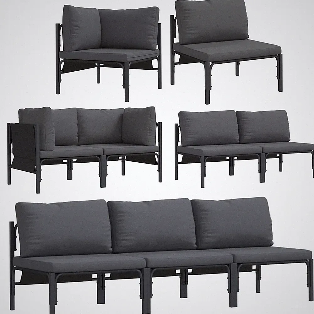Stahl Sofa