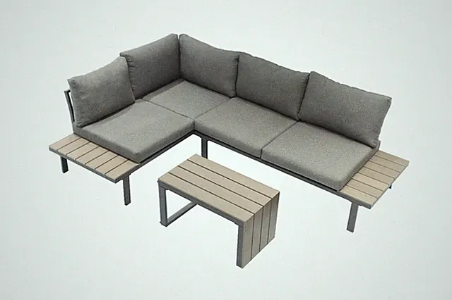 Gartenmöbel Set Ecksitzgarnitur Lounge Sofa Eckbank Gartenset Sitzgruppe Ondis24