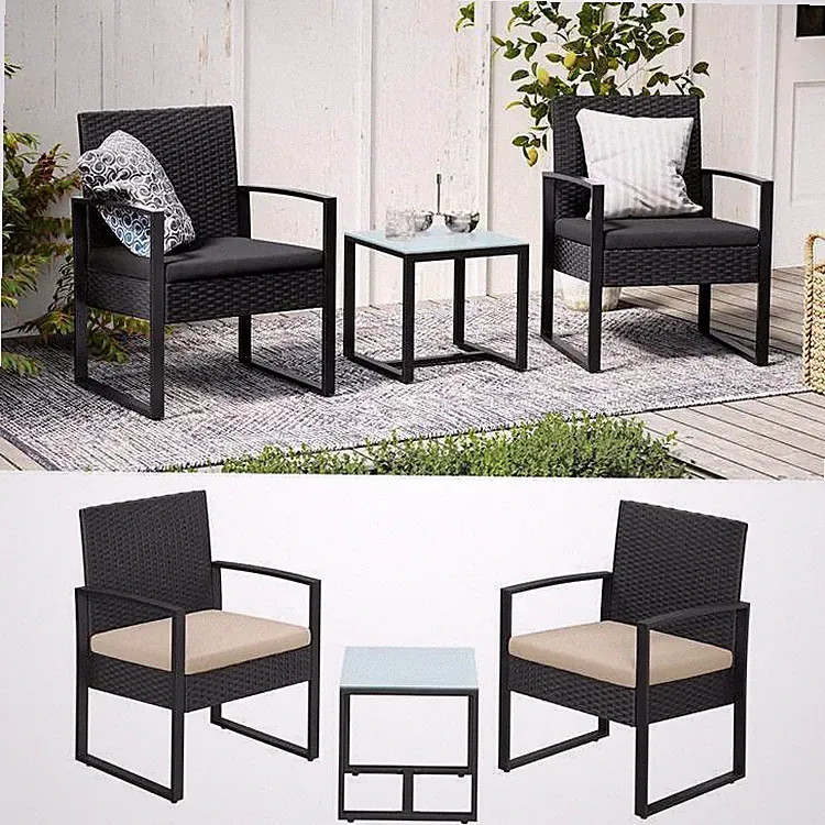Gartenmöbel-Set Gartenset Gartentisch Lounge Outdoor Terrasse aus Polyrattan
