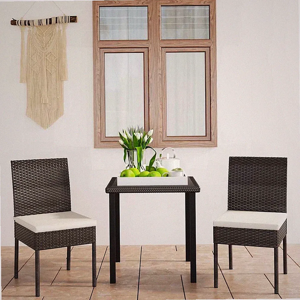 Gartenmöbel Set Poly Rattan Sitzgruppe Gartengarnitur mehrere Auswahl vidaXL