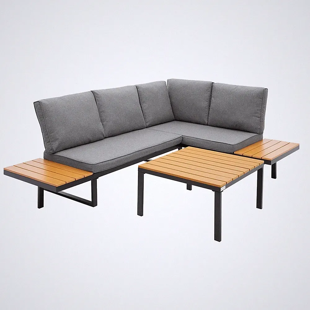 Gartenmöbel Set Sitzgruppe Ecksitzgarnitur Gartenset Lounge Sofa Eckbank Garten