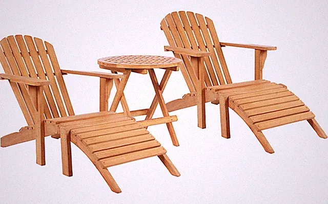 Gartenmöbelset Teak Sessel Montreal & Tisch Dorset