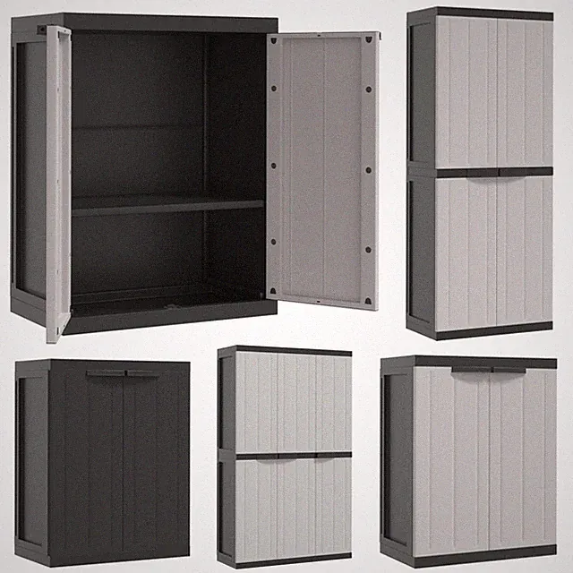 Gartenschrank Werkzeugschrank Wetterfest Kunststoff Outdoor Schrank Gartenbox