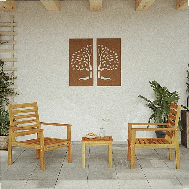 Gartensessel Gartensofa Gartenstuhl Gartenmöbel Massivholz Akazie vidaXL