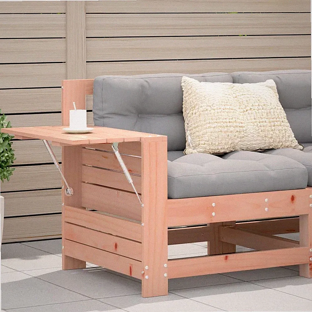 Gartensofa Balkonsofa Outdoorsofa Relaxsofa Loungemöbel Set Massivholz Kiefer