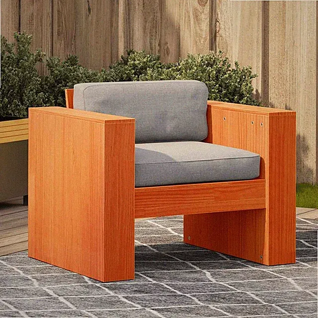 Gartensofa Gartenbank Gartensessel Sitzbank Gartenmöbel Massivholz vidaXL