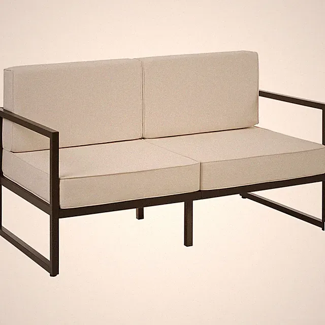 Gartensofa Loungesofa Gartenmöbel Gartenlounge Outdoorsofa 250kg wasserabweisend
