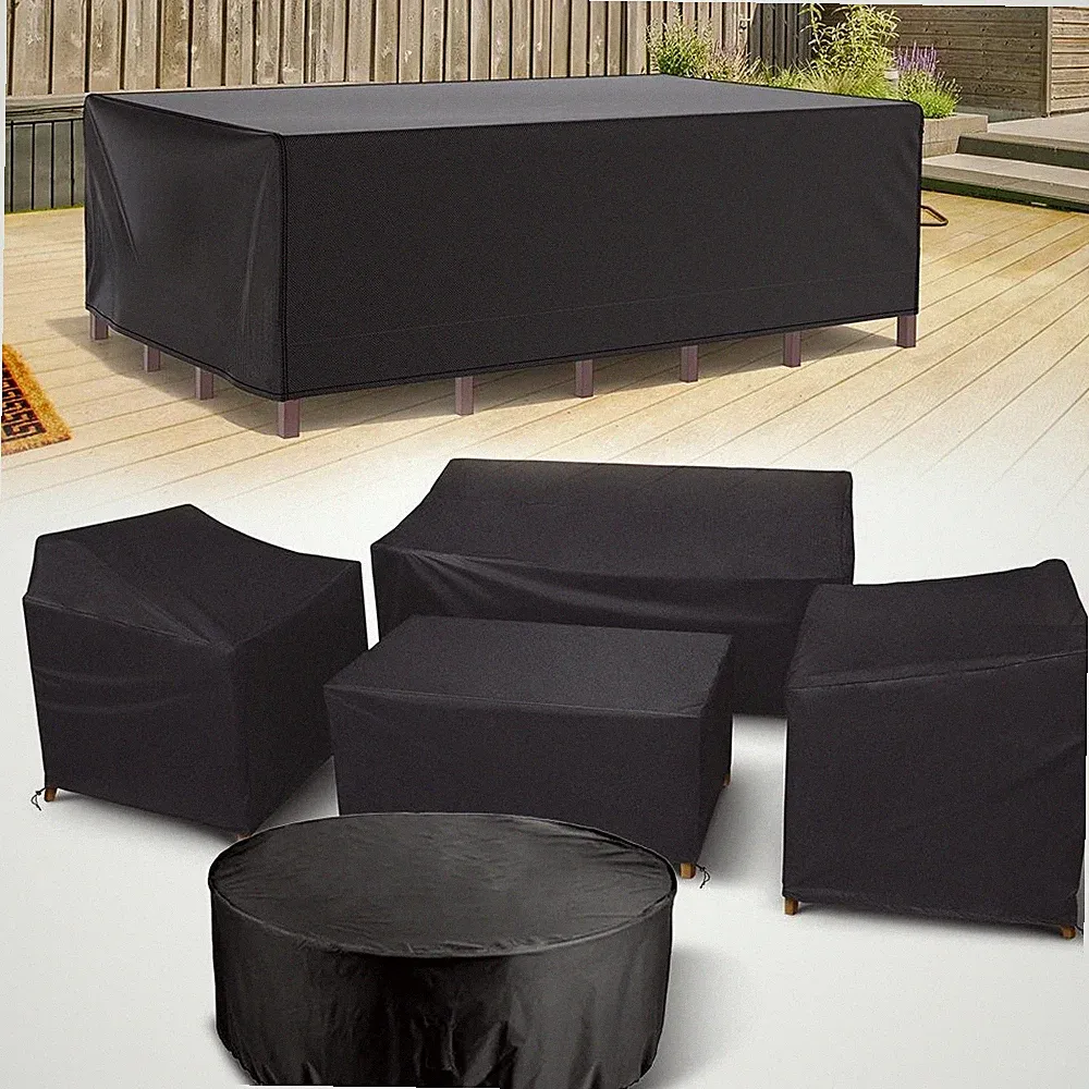 Gartentisch Abdeckung Schutzhülle Gartenmöbel Abdeckplane Outdoor Wasserdicht